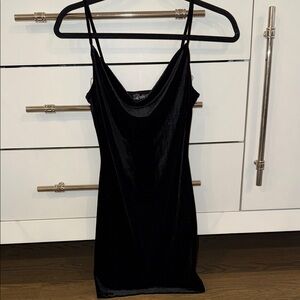 Elegant Black Mini Dress